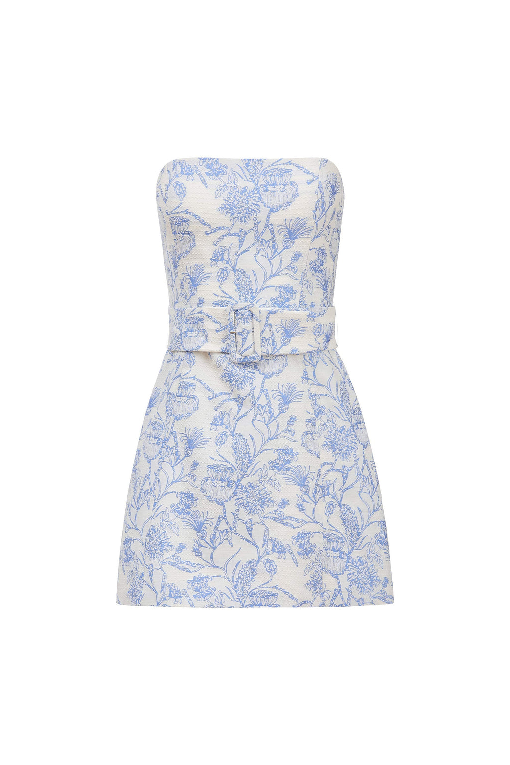 Fae Dress in Toile Brocade